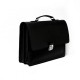 Servieta Lux piele neagra