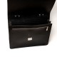 Servieta Lux piele neagra